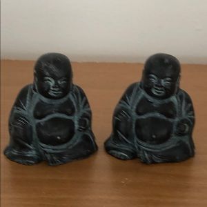 Buddha set of two ea 2in tall